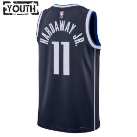 NBA Dallas Mavericks Trikot Tim Hardaway JR 11 Jordan 2022-23 Statement Edition Navy Swingman - Kinder